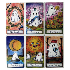 Ghost Tarot Cards With Guide Fate Divination Tarot Cards