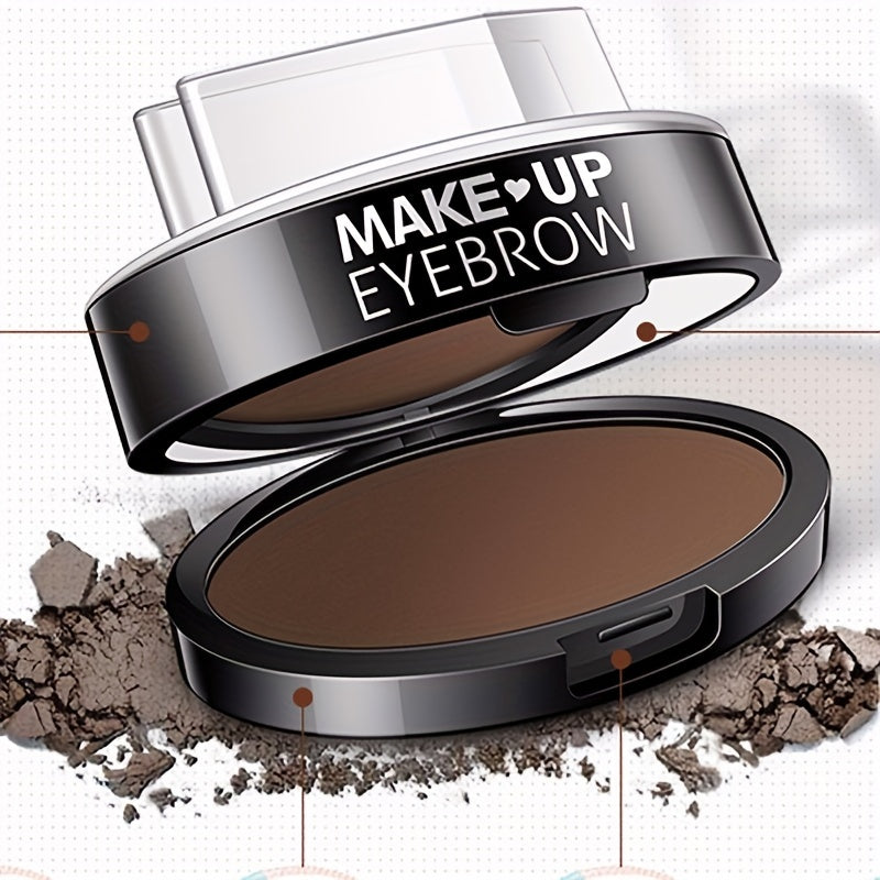 Lazy Eyebrow Stamp Powder Waterproof Makeup in Taupe Grey