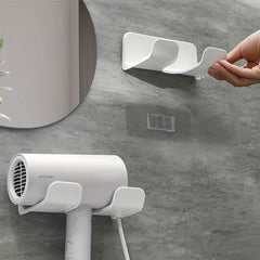 Hair Dryer and Straightener Holder Wall Mount Bathroom Organizer