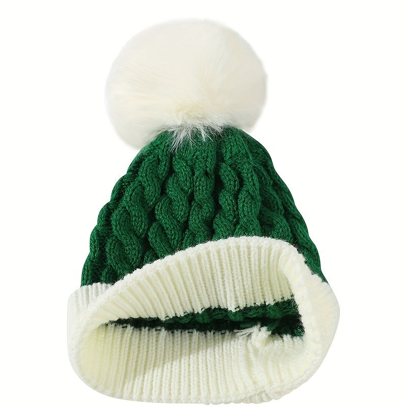 Kids Santa Claus Knitted Beanie for Halloween