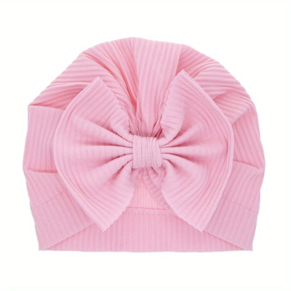 Baby Cotton Hat Bow Knot Baby Pullover Hat Warm Hat