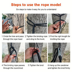 Durable Hammock with Mosquito Net for Camping 102in x 55in