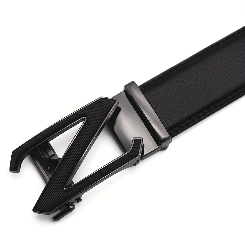 Black Leather Crossbody Bag with Chain Strap