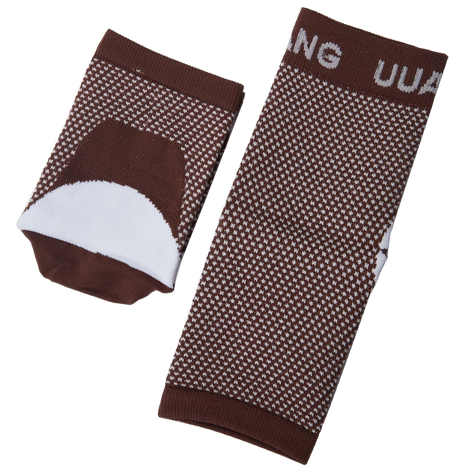 Compression Short Crew Socks Toeless for Sports & Fitness Unisex
