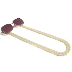 Tortoiseshell Amber Glasses Chain Solid Mask Chain Anti-drop Acrylic Rope