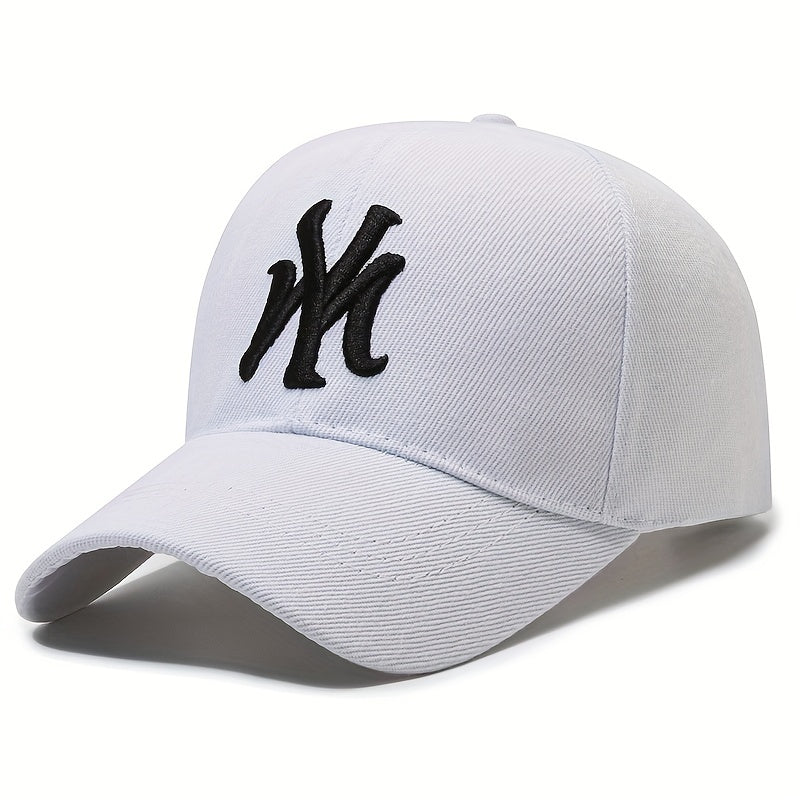 Gothic Letter Embroidered Baseball Cap Hip Hop Dad Hat Adjustable Sports Sun Hat