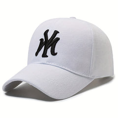 Gothic Letter Embroidered Baseball Cap Hip Hop Dad Hat Adjustable Sports Sun Hat
