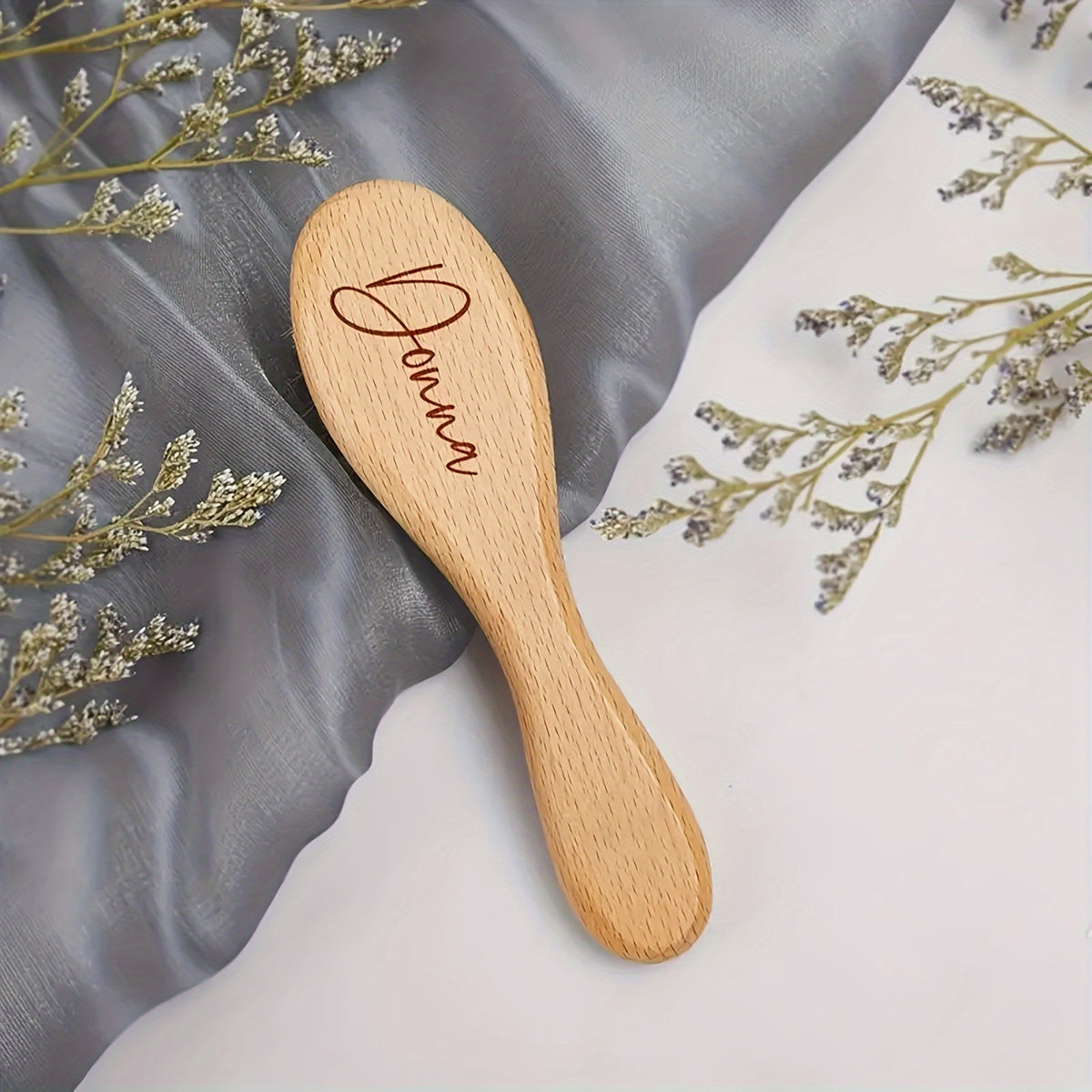 Engraved Personalized Hair Brush for Mom
