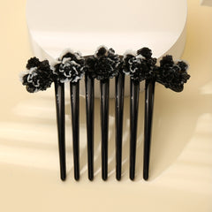 Flower Decor Hairpin Headdress Hair Accessories For Women Girls