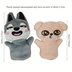 2 Pack Interactive Plush Dolls Toy Game with Pendant - Parent Matching Game