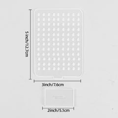 Acrylic Transparent Earring Holder Display Stand