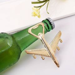 Metal Airplane Bottle Opener for Veteran Pilots - Perfect Aviation Decor