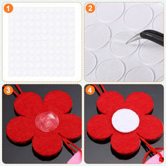 1000pcs Double Sided Adhesive Dots Stick Instantly