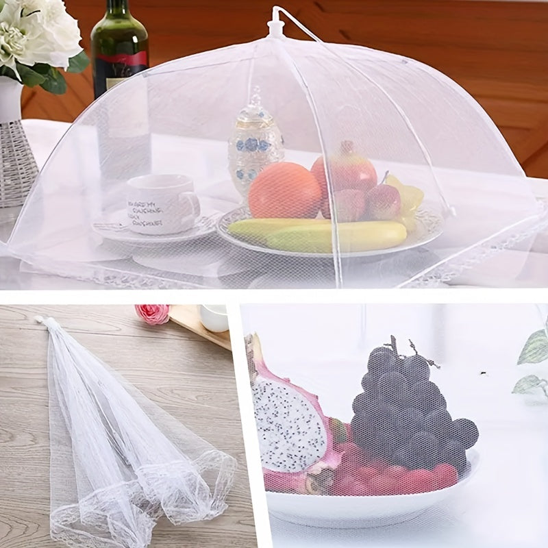 Foldable Cooking Cover Table Cover Dust Cover Meal Leftover Food Cover