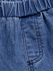 Girls Denim Flare Bell Bottom Pants for All Seasons