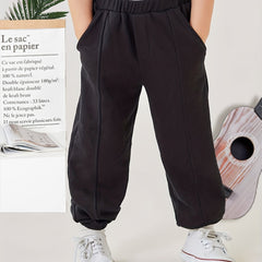 Boys Casual Elastic Waist Long Pants Spring Autumn Kids Clothing