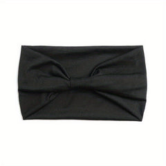 Knotted Headband Solid Bandana Sports Sweatband Hair Accessories