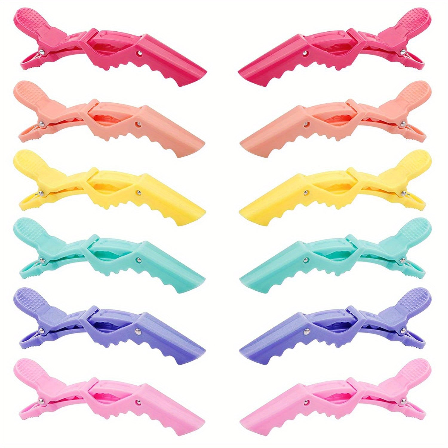 12pcs Solid Hair Clip Salon Hair Styler Hair Styling Tools Hair Accessories