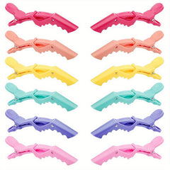 12pcs Solid Hair Clip Salon Hair Styler Hair Styling Tools Hair Accessories