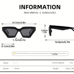 Cat Eye Sunglasses Hiphop Gradient Glasses UV400
