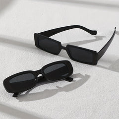 2pcs Men's Small Frame Sports Sunglasses UV Protection