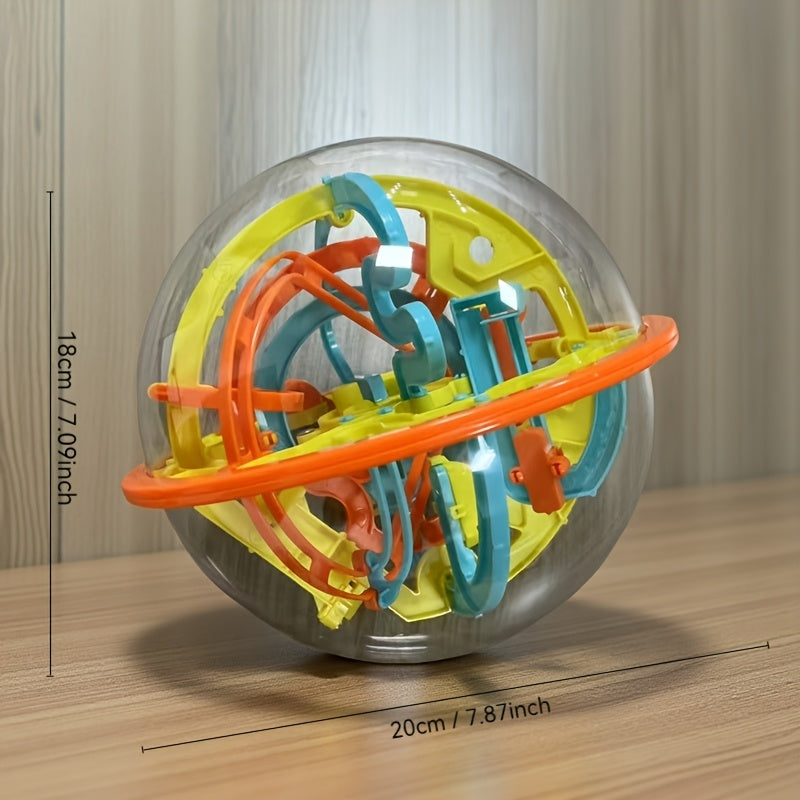 3D Maze Ball 100 Level Beginner Challenge Intelligence Magic Ball