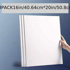 3 Packs Stretched Canvas Assortment for Acrylic Painting