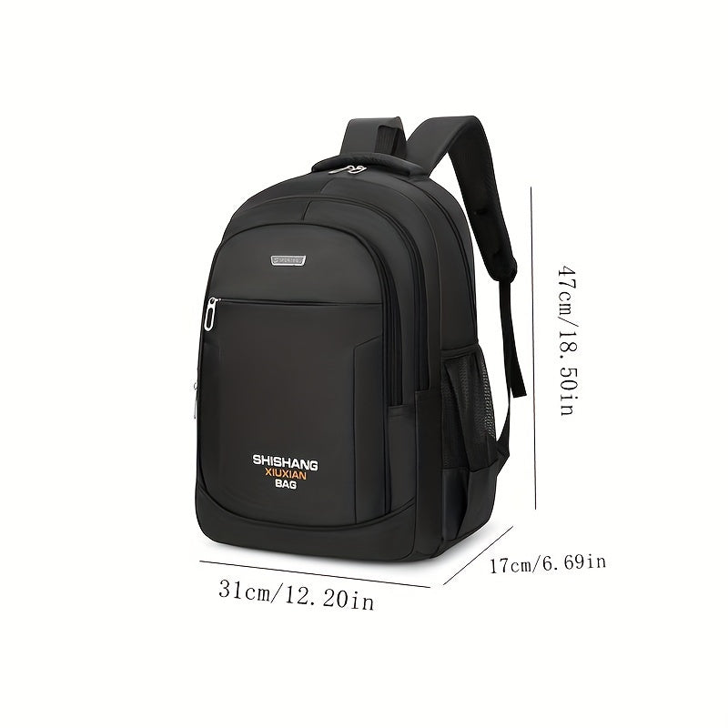 1pc Computer Backpack Lightweight Water-Resistant Design