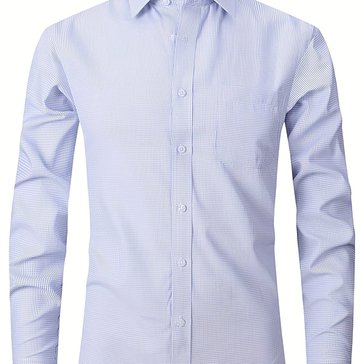 Men's Classic Button Up Shirt for Business Occasion