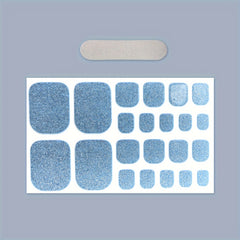 Glitter Nail Stickers Self Adhesive Nail Art Decals - Home Nail Decor