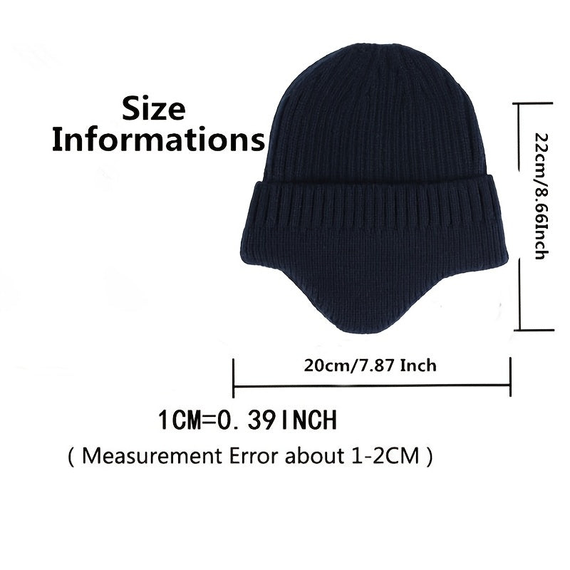 Men's Winter Outdoor Riding Warm Winter Hat