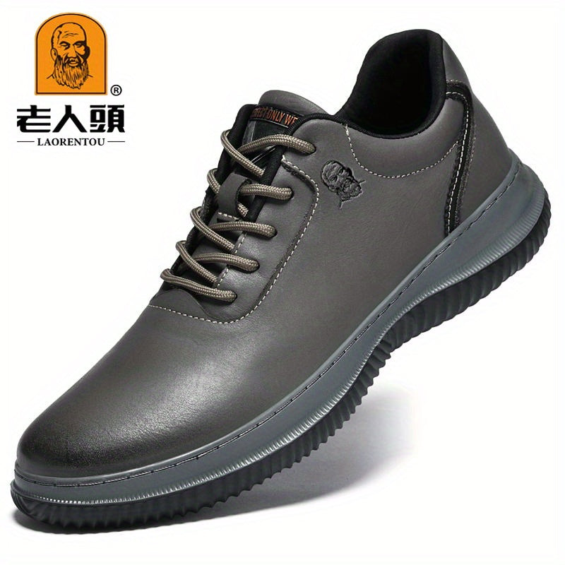 LAORENTOU Men's Low Top Lace Up Sneakers Retro Casual Walking Shoes