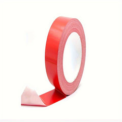 Waterproof Red Cloth Tape 20mm x 21 Yards Strong Toughness Easy Tear