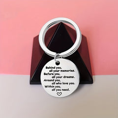 Graduation Keychain Senior Graduation For Her Him Stainless Steel