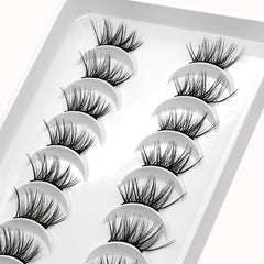10 Pairs Natural Half Eye False Eyelashes Long Makeup 3D Eyelashes Extension