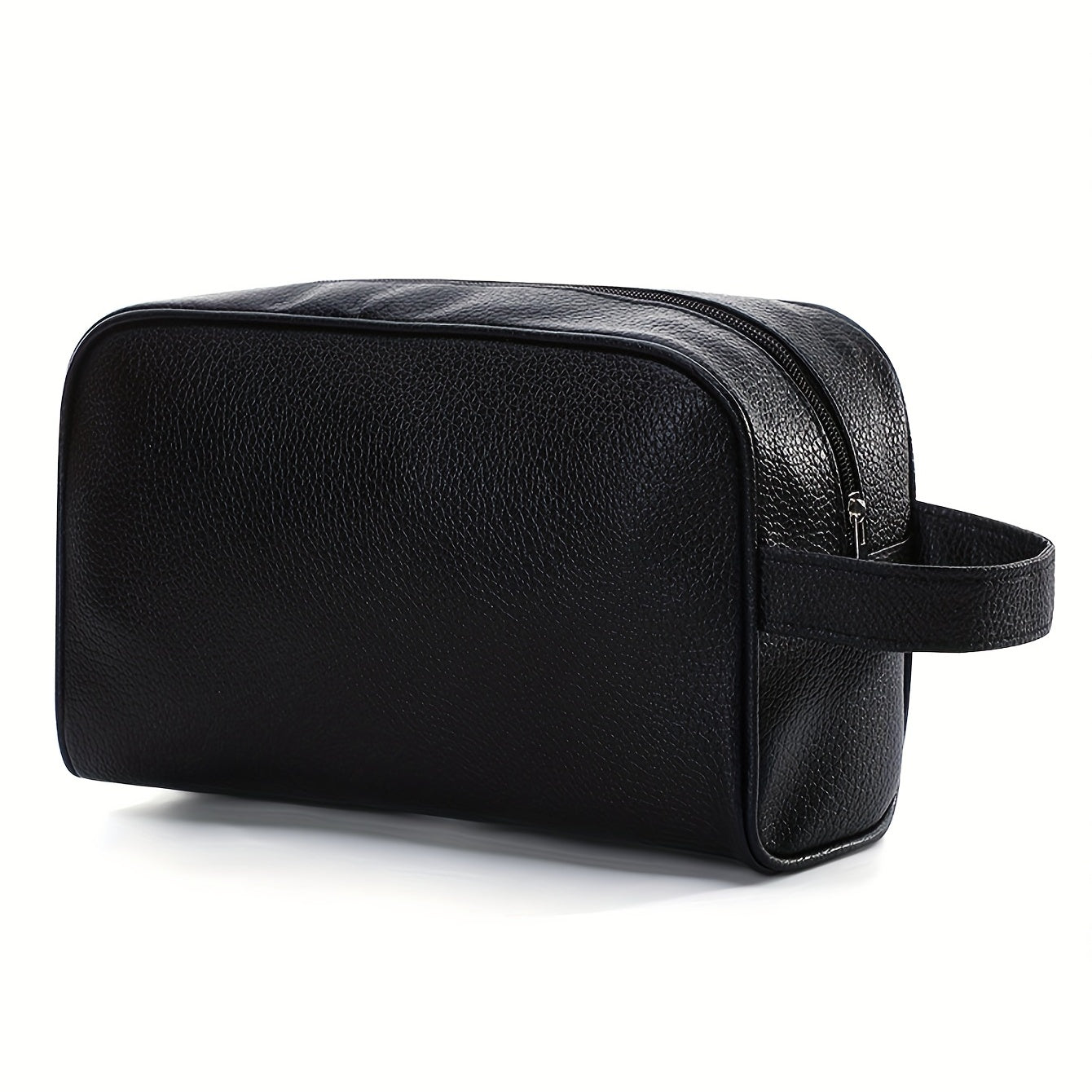 Portable PU Leather Toiletry Bag