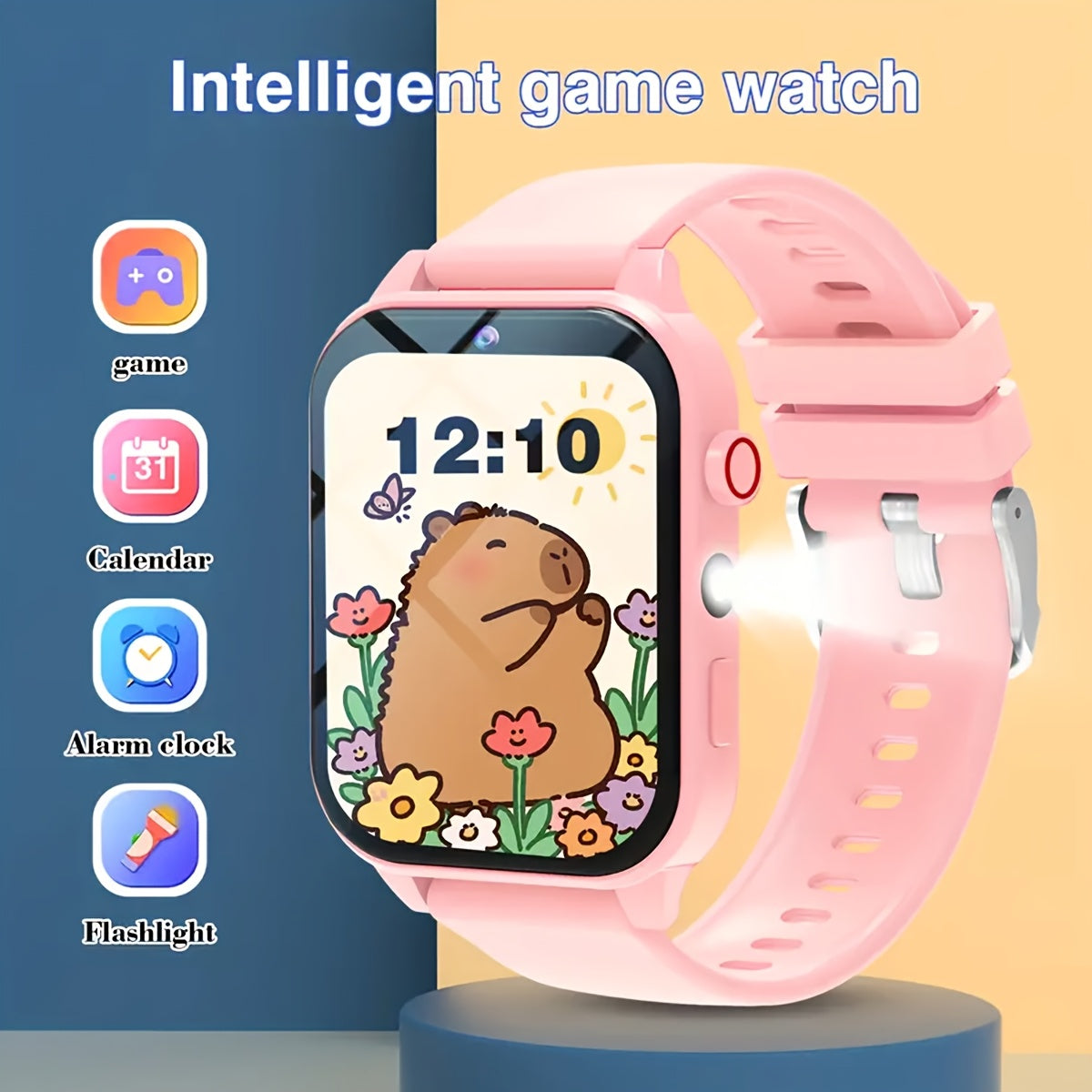 Kids Smart Game Watch with Camera 18 Built in Games Calculator Calendar