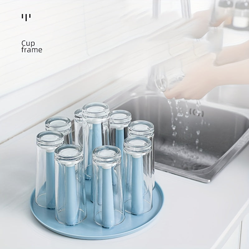 Dust-proof Cup Holder Water Cup Drain Rack Tea Glass Hanging Rack