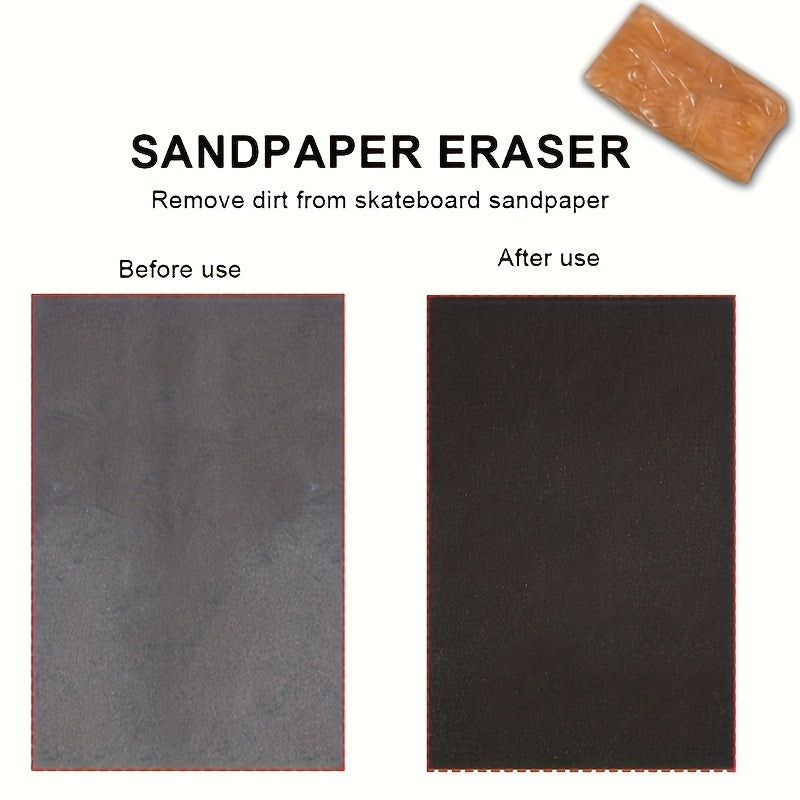 Skateboard Cleaner Eraser Lightweight Wipe Eraser Cleaning Kit