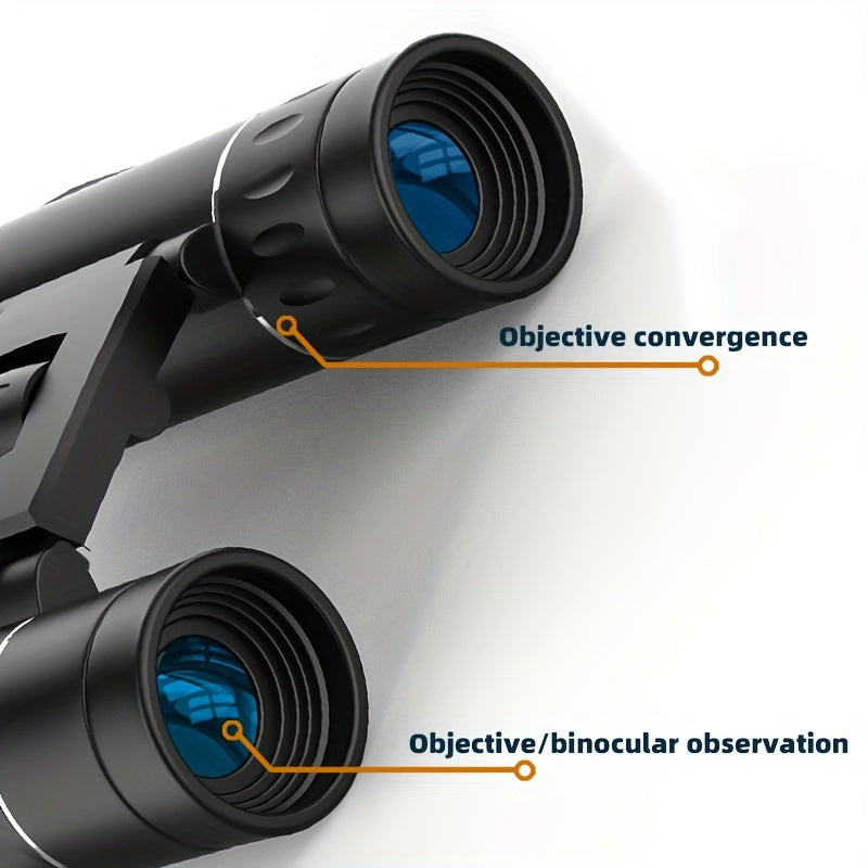 High Def 10x Magnification Binoculars Lightweight & Durable for Adults