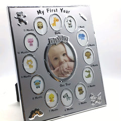 Baby's First Year Picture Frame Newborn Baby Growth Photo Frame