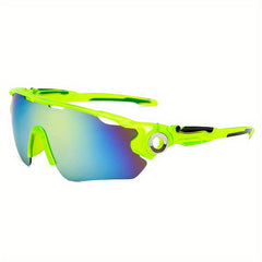 Men's Single Lens Sports Sunglasses Windproof Goggles UV Protection