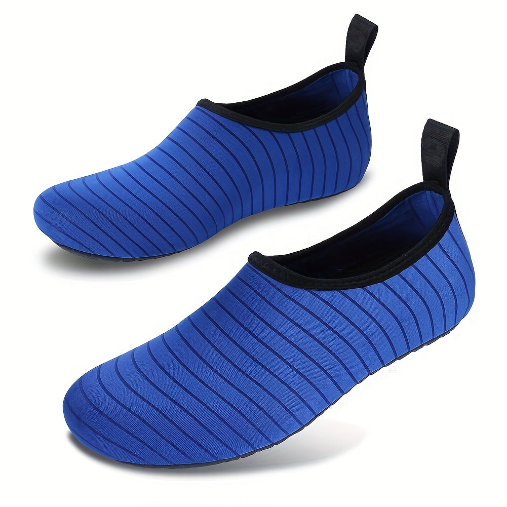 Men's No Tie Slip On Aqua Wading Shoes Casual Outdoor Walking Shoes