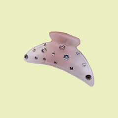 Colorful Rhinestone Jelly Hair Claw