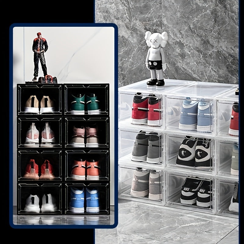 Thickened Shoe Box Plastic Shoes Storage Household Organizer