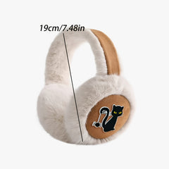 Faux Fur Earmuffs Warm Ear Covers Coffee Unisex Outdoor Cold