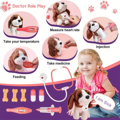 28pc 2-In-1 Pet Vet First Aid & Care Set - Halloween Gift