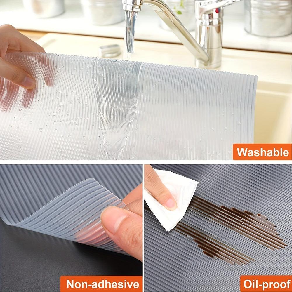 Waterproof Non-Adhesive Shelf Liner for Kitchen Drawer 20 FT