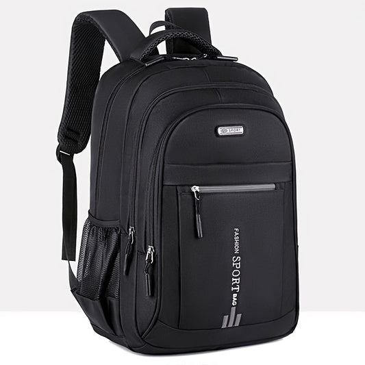 Men's 5-Layer Backpack Water Resistant with Bottle Straps