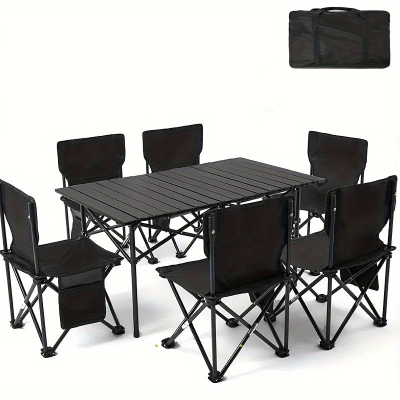 Portable Outdoor Table and Chair Set for Camping Picnic